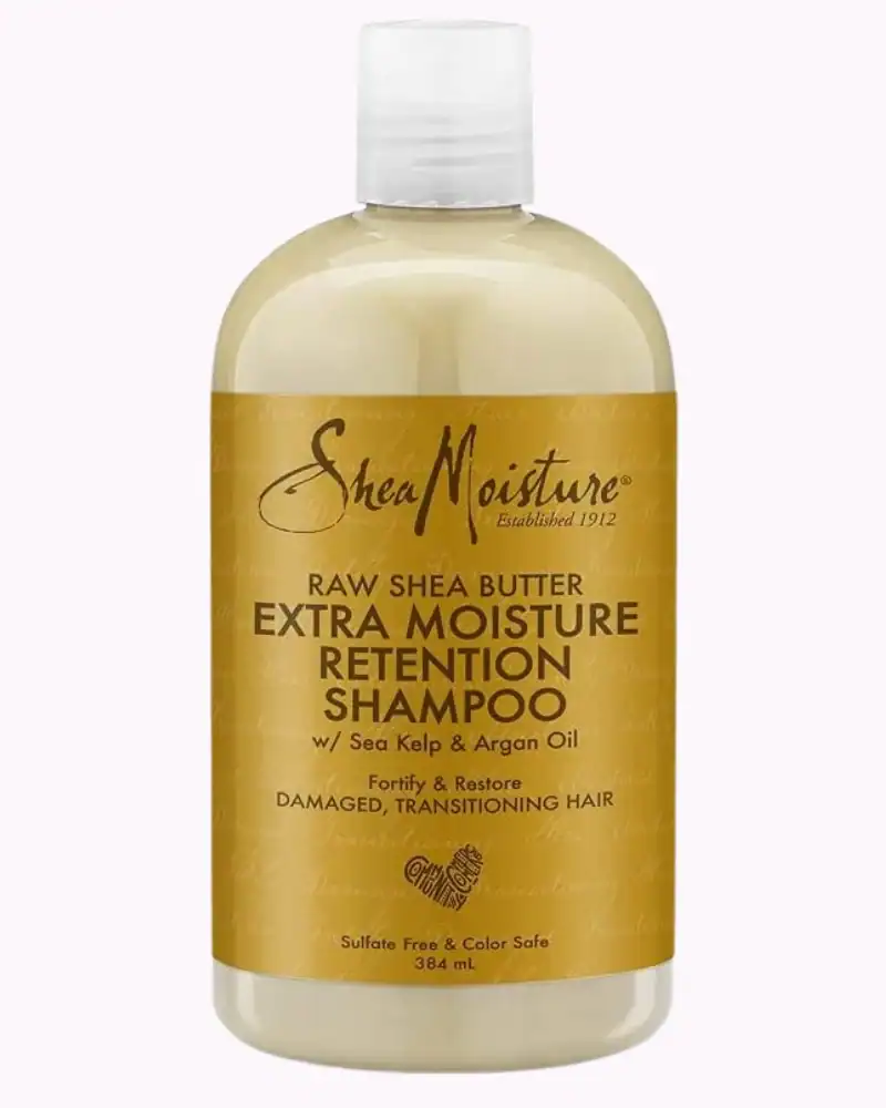 SHEA MOISTURE RAW SHEA BUTTER EXTRA MOISTURE RETENTION SHAMPOO. Best Sulphate-free Shampoos