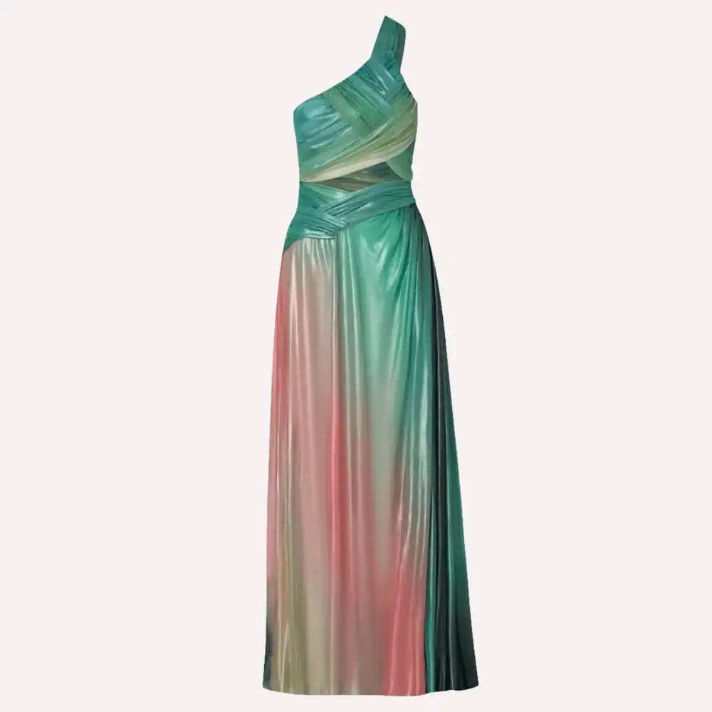 Ombre+maxi+dress