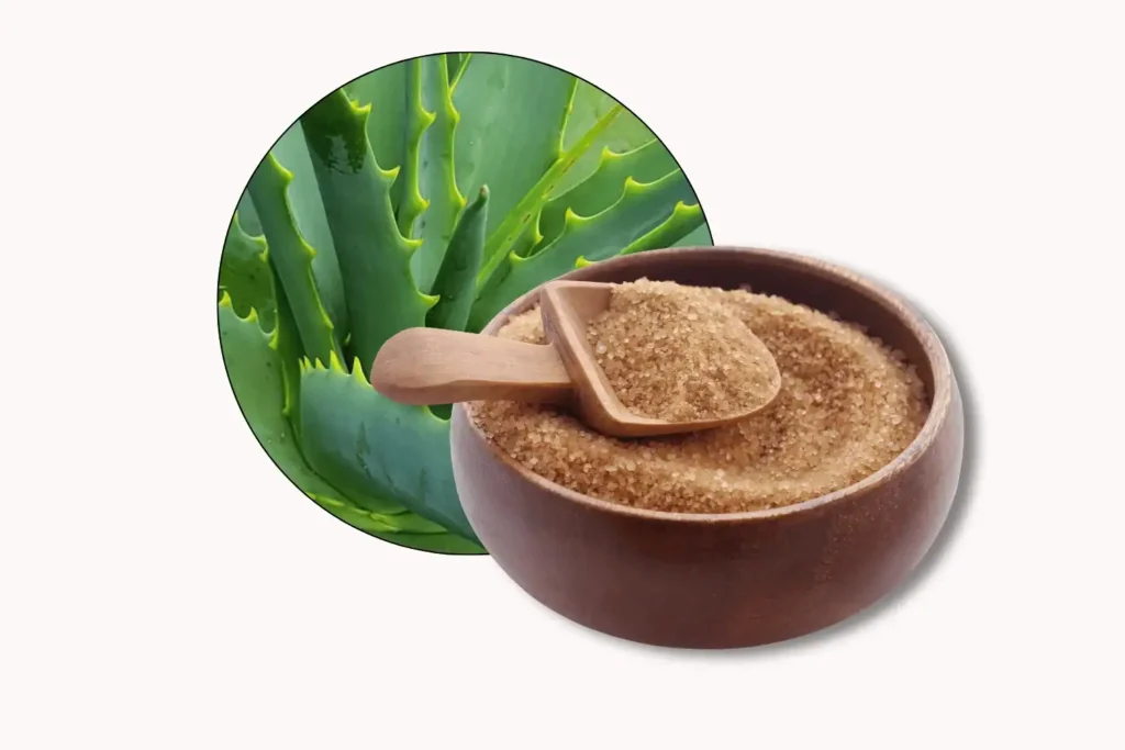 Hydrating Aloe Vera & brown sugar Mask. Aloe Vera Face Mask Recipes