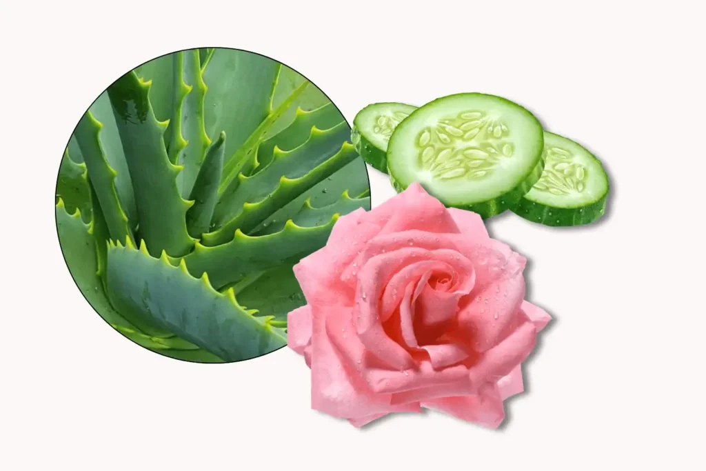 Soothing Aloe Vera & Cucumber Mask. Aloe Vera Face Mask Recipes