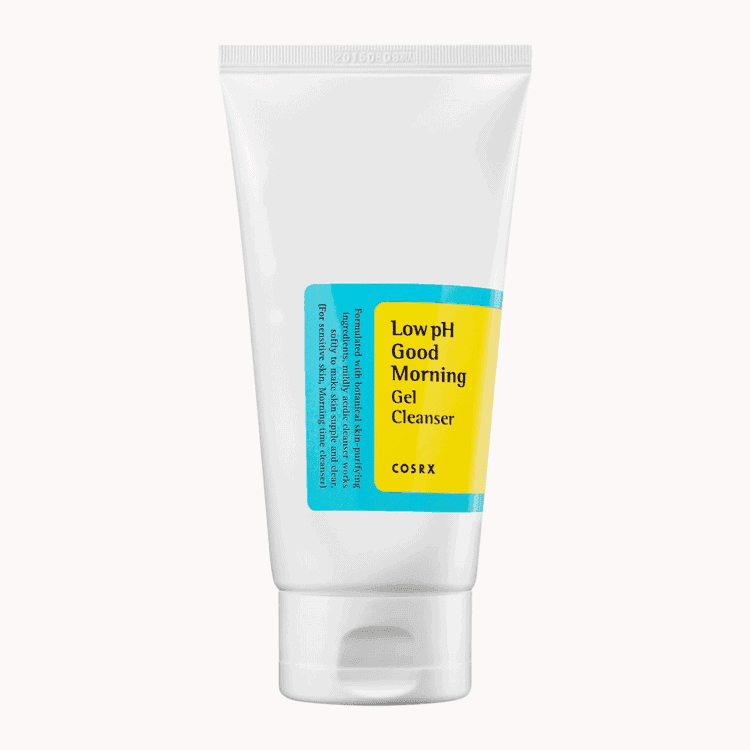 cosrx low ph good morning gel cleanser. 