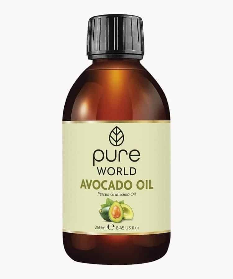 bottle of avocado oil