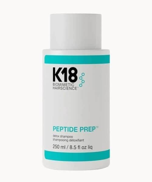 K18 Peptide Prep Shampoo on a plain background