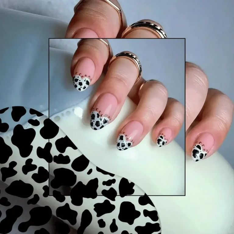 COW PRINT NAILS