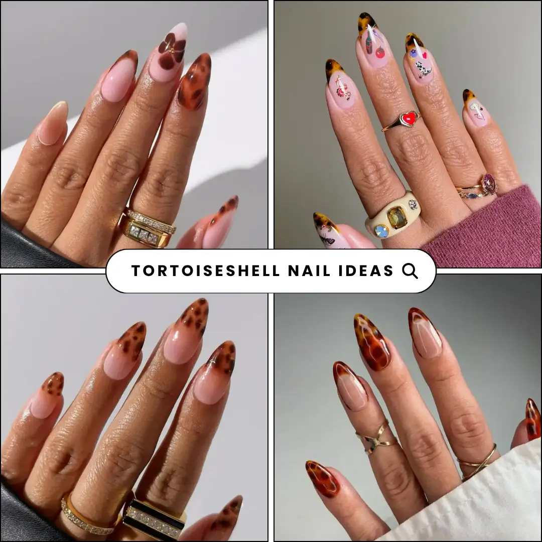 15 Tortoiseshell Nail Ideas