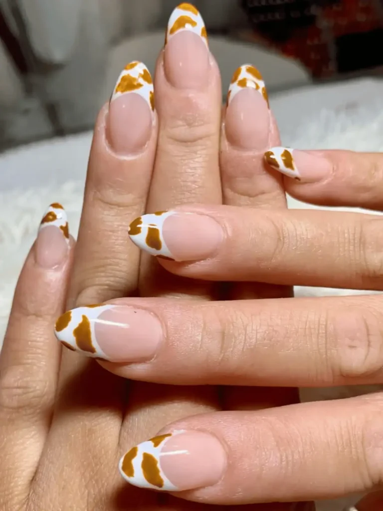 light brown nails