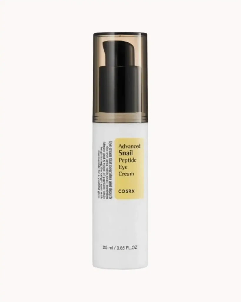 cosrx advanced snail peptide eye cream