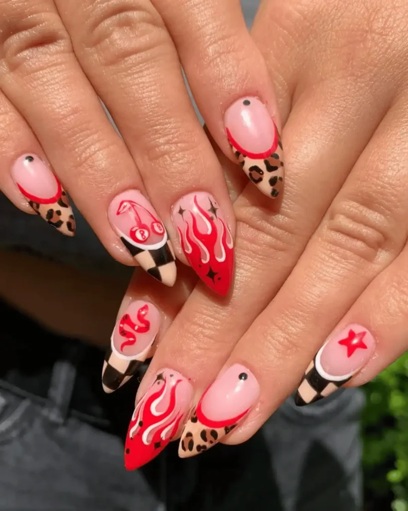 Cherry Nail Ideas