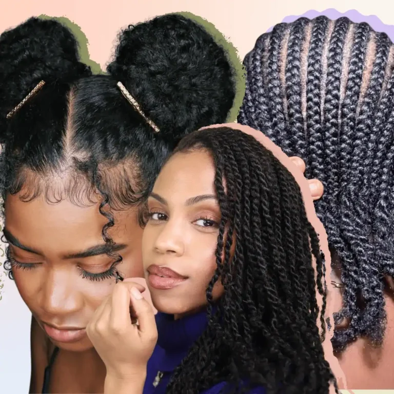 easy afro hairstyle ideas