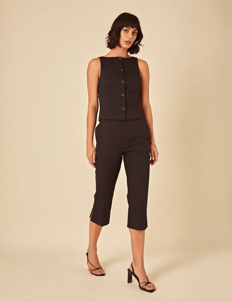 Black Capri Trousers from Nobody's Child