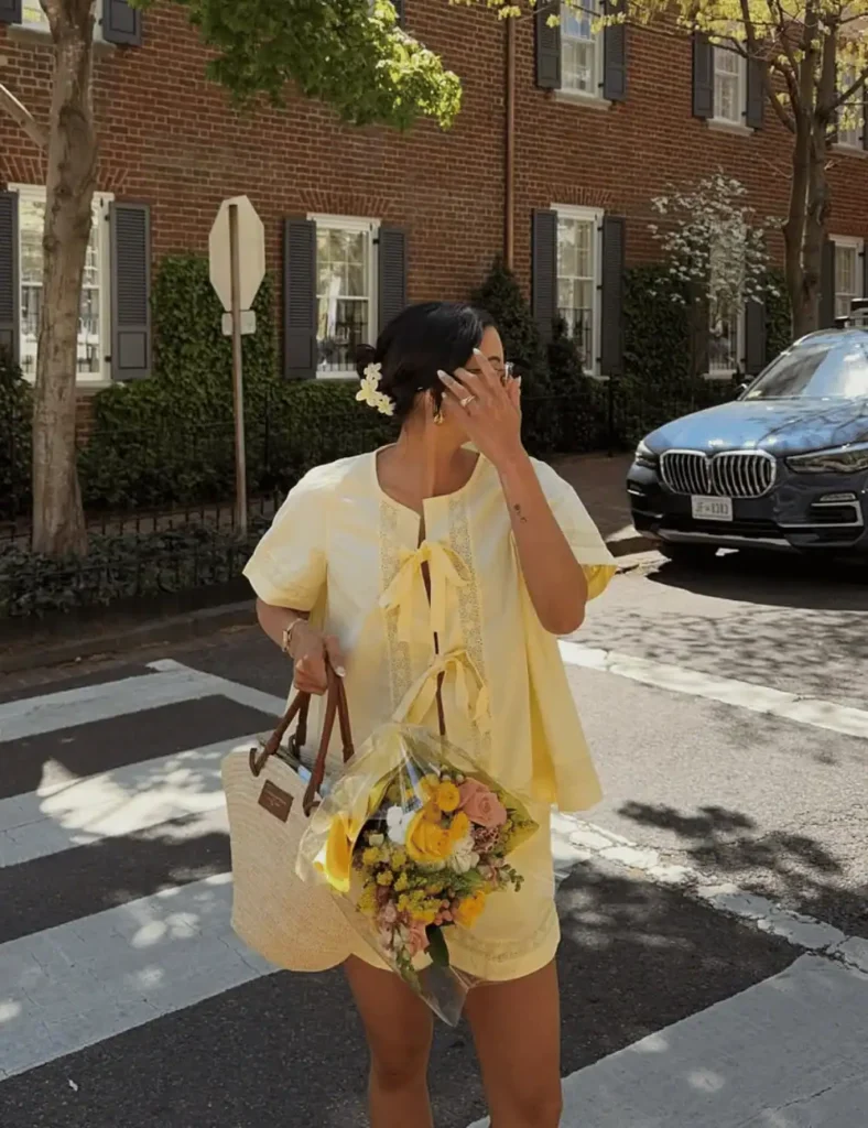 Butter yellow outfit ideas