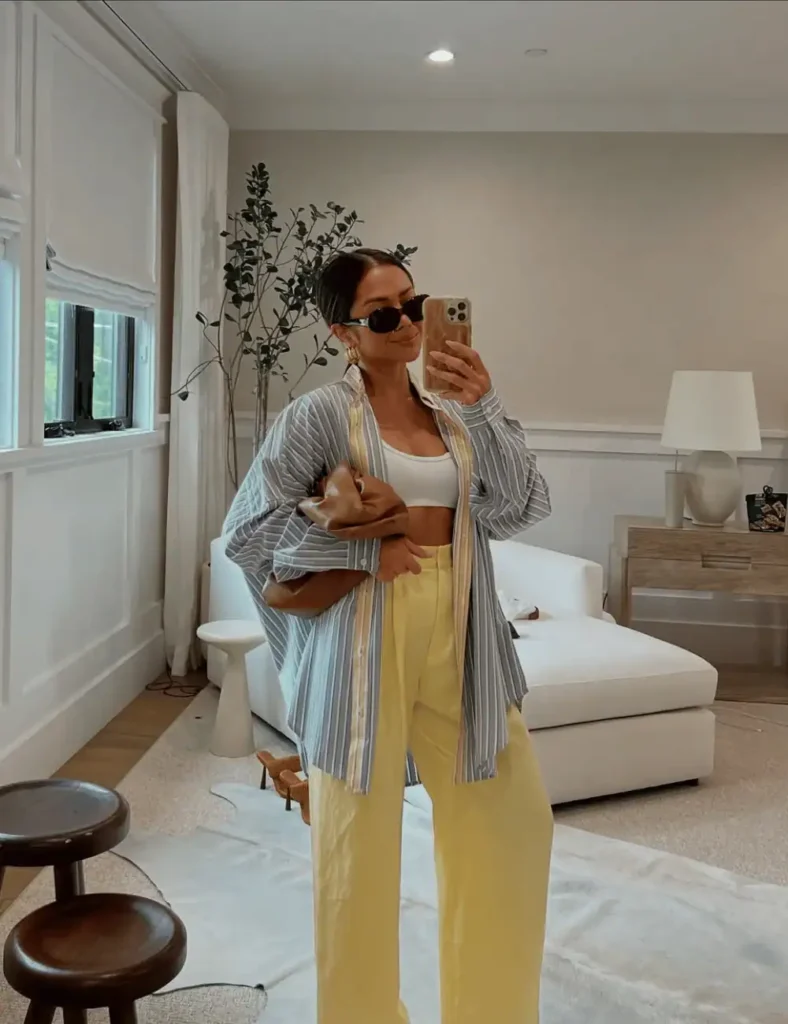 Butter yellow outfit ideas