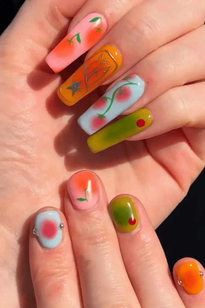 Sardine Girl Summer Nail Ideas