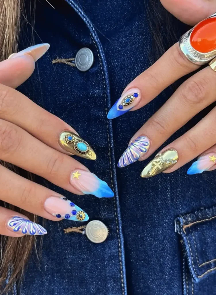 festival nails