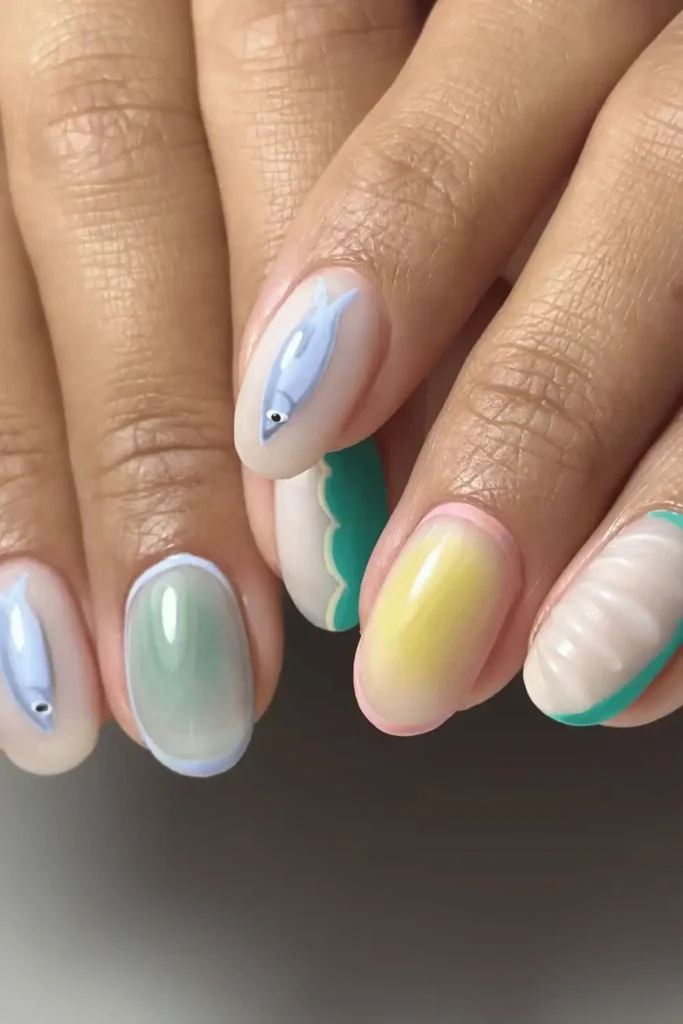 Sardine Girl Summer Nail Ideas