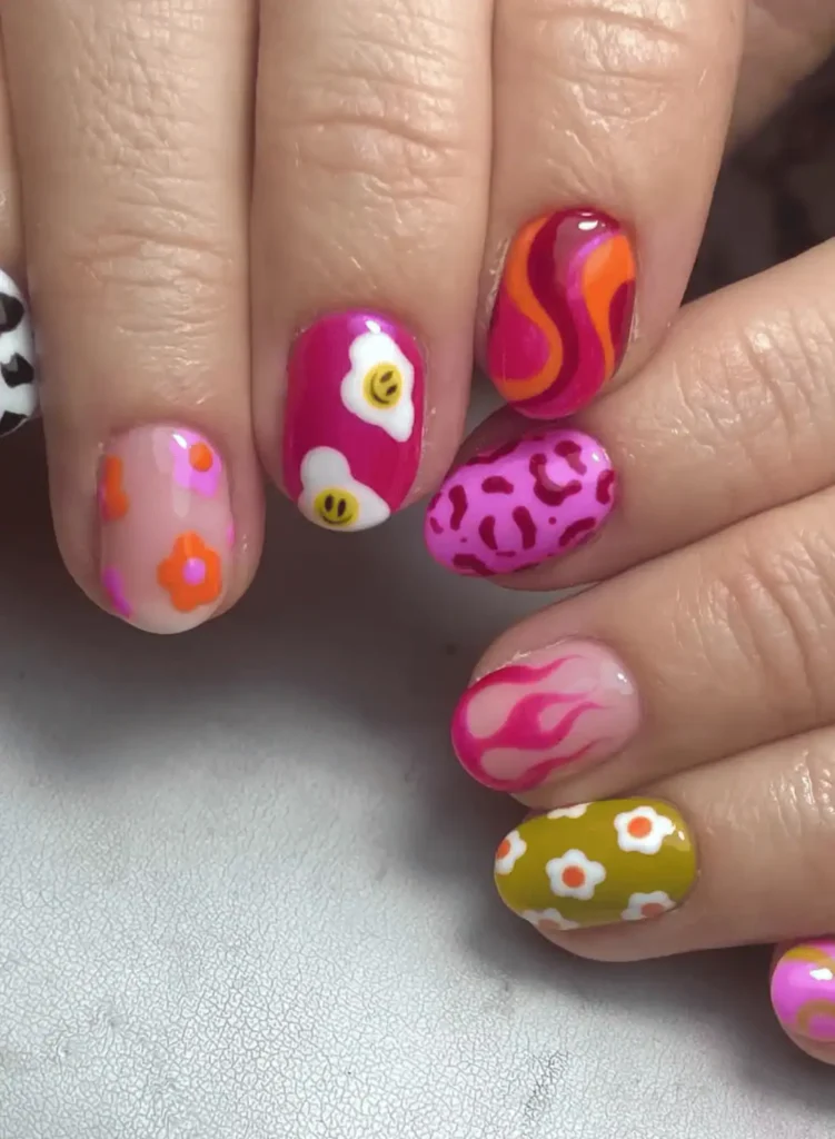 festival nails