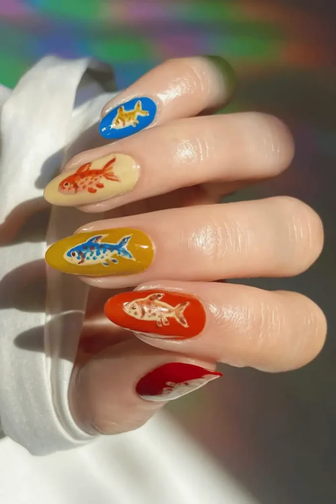 Sardine Girl Summer Nail Ideas