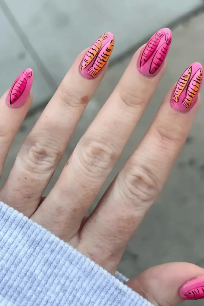 Sardine Girl Summer Nail Ideas