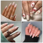 white christmas nails (1)