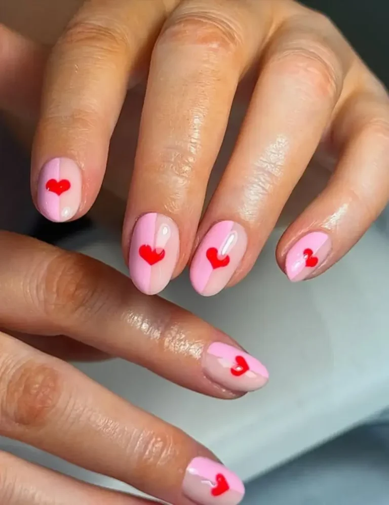 Pink-on-Pink-Hearts-nails