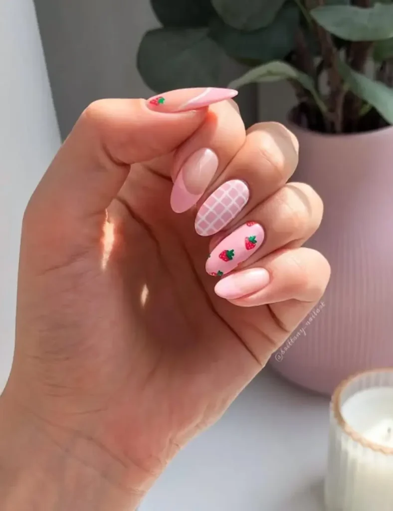 STRAWBERRY NAILS
