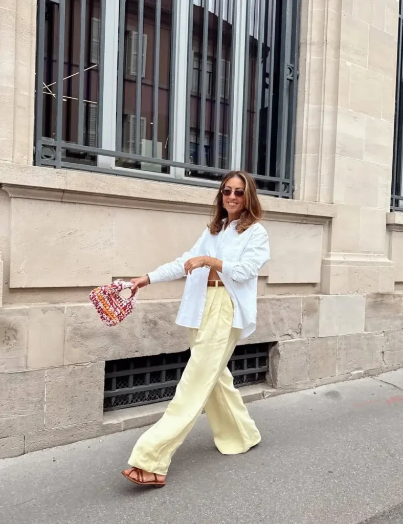 Butter Yellow Pants Outfits