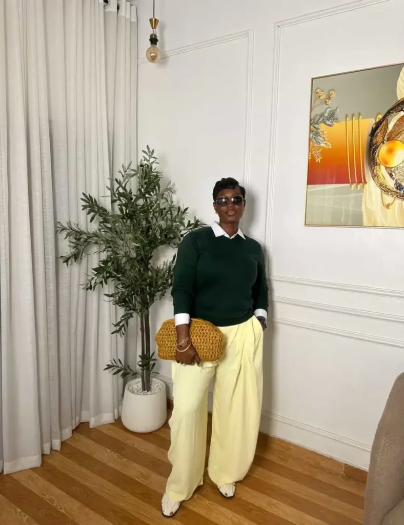 Butter Yellow Pants Outfits