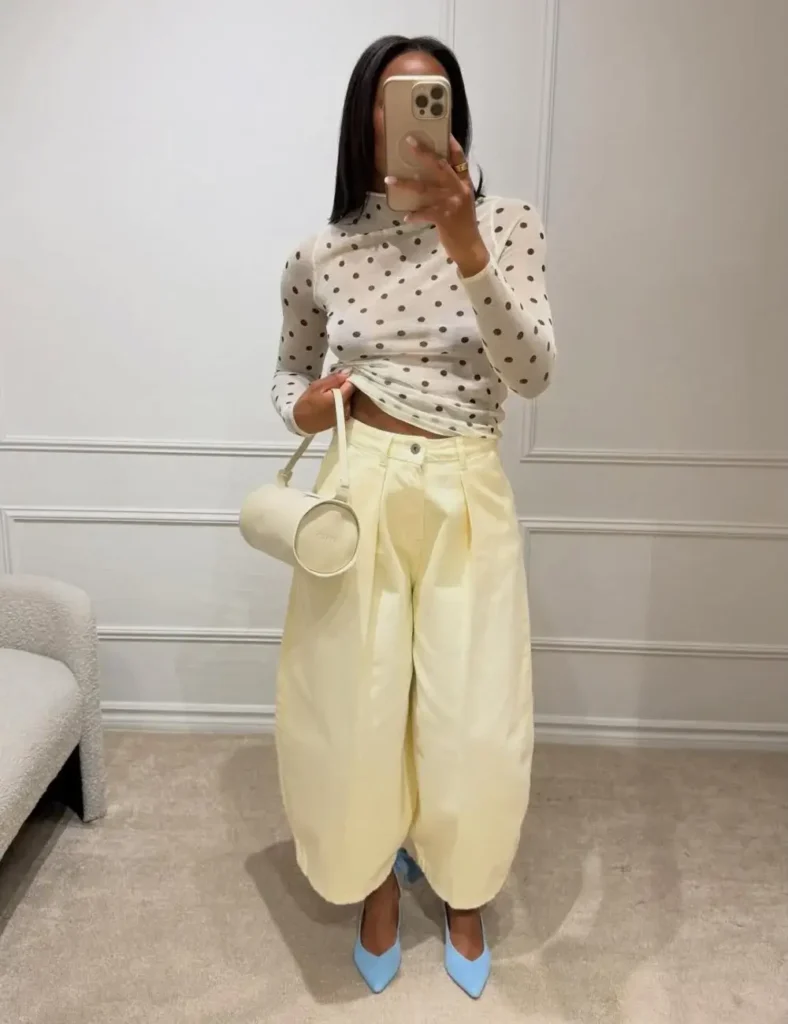 Butter Yellow Pants Outfits