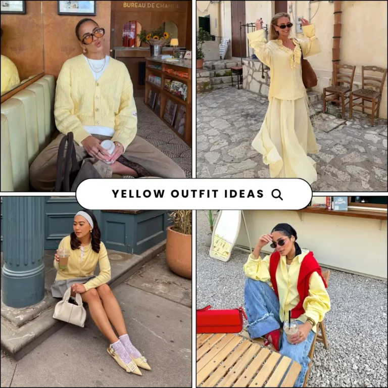 Yellow Outfit Ideas