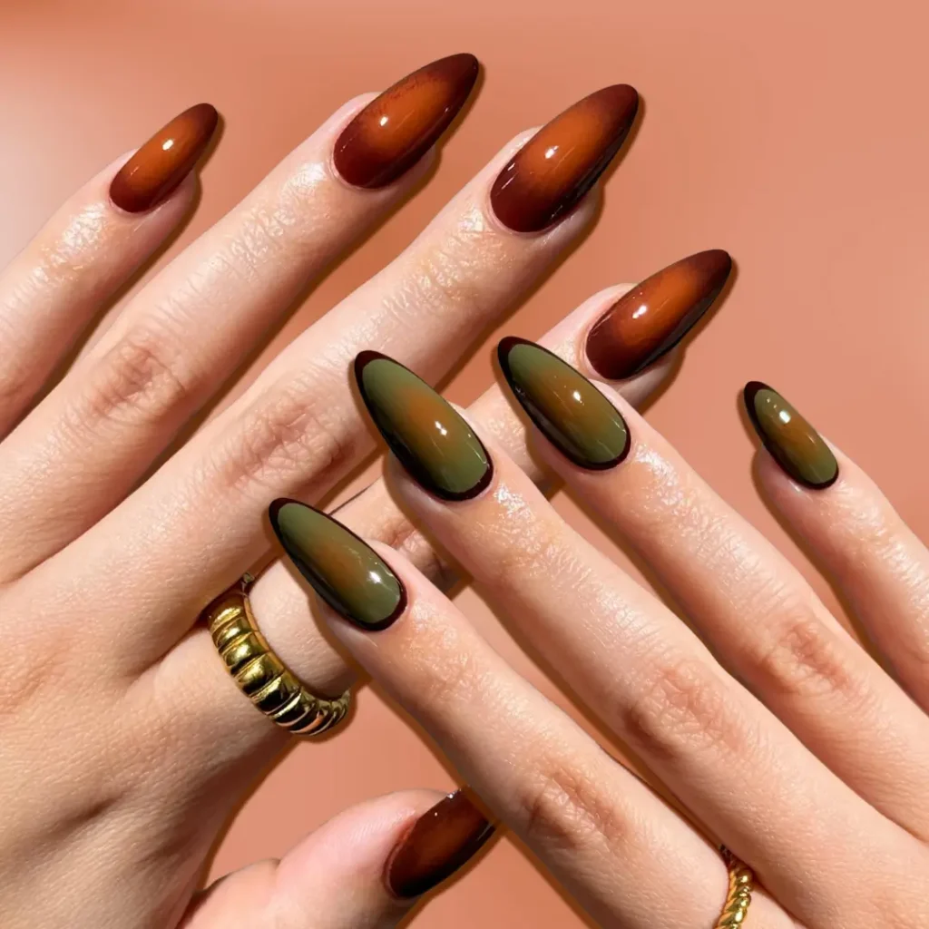 Fall Aura Nails